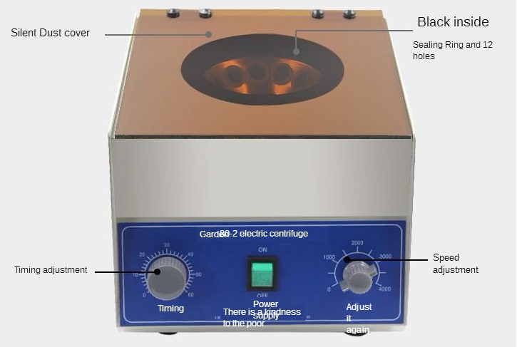 X Medical Lab - 220V 80-2 ห้องปฏิบัติการ bench low speed