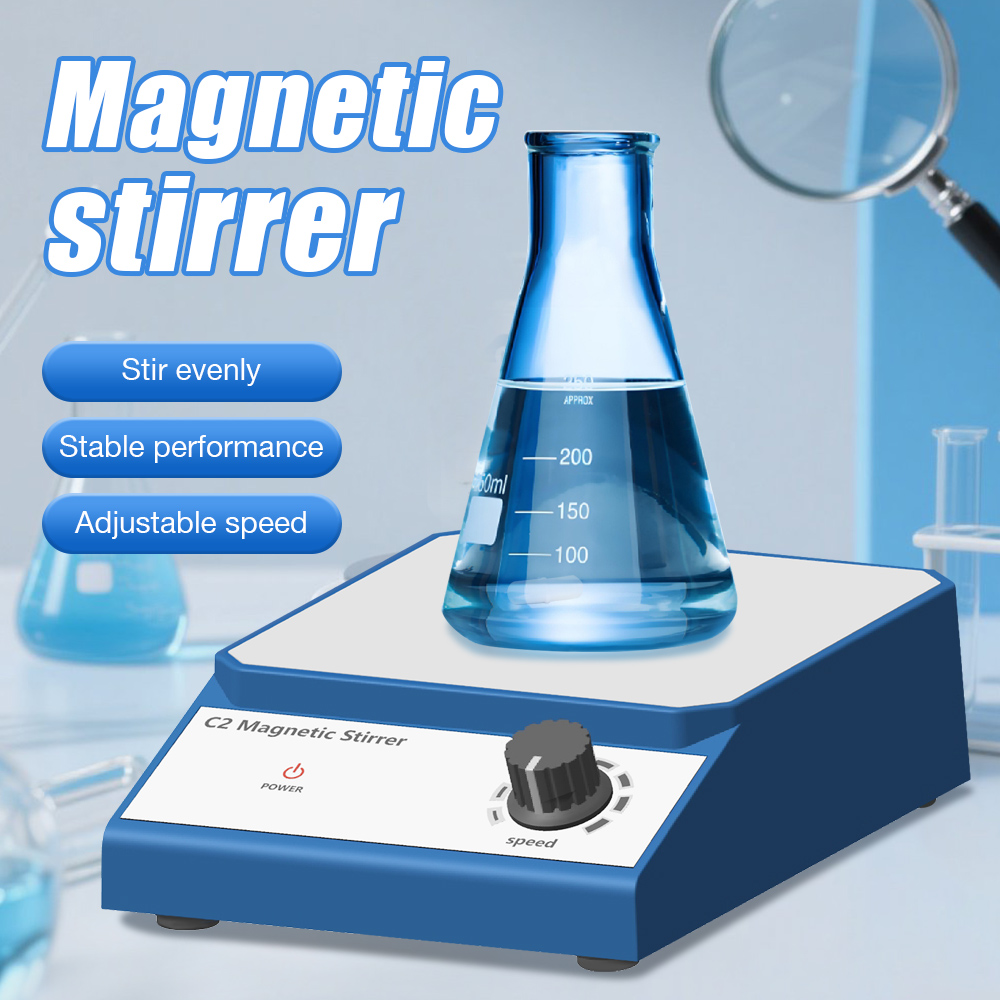 Magnetic Stirrer Hotplate - 2025 ใหม่ C2 2L Magnetic Stirrer