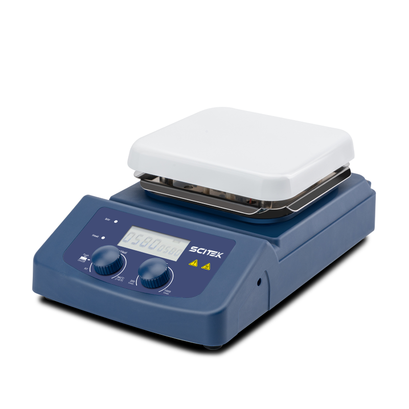 Magnetic Stirrer Hotplate - 380 ° เครื่องกวนสารแบบแม่เหล็กพร้อมจอ LCD ความละเอียดสูง มอเตอร์