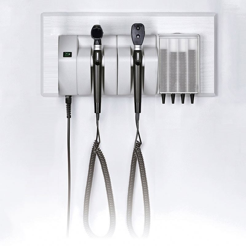 Otoscope Ophthalmoscope Set - 2025 ENT Diagnostic KitติดผนังOtoscopeและOfthalmoscopeชุดแบบบูรณาการระบบOtoscope Ophthalmoscopeชุด
