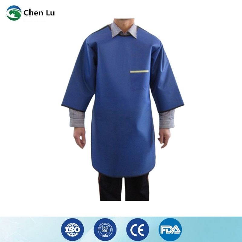 X Medical Lab - เสื้อคลุมกันรังสีเอกซ์ 0.35/0.5mmpb แบบนุ่มพิเศษ แขนยาว สำหรับโรงพยาบาล/ห้องปฏิบัติการ ป้องกันรังสีนิวเคลียร์