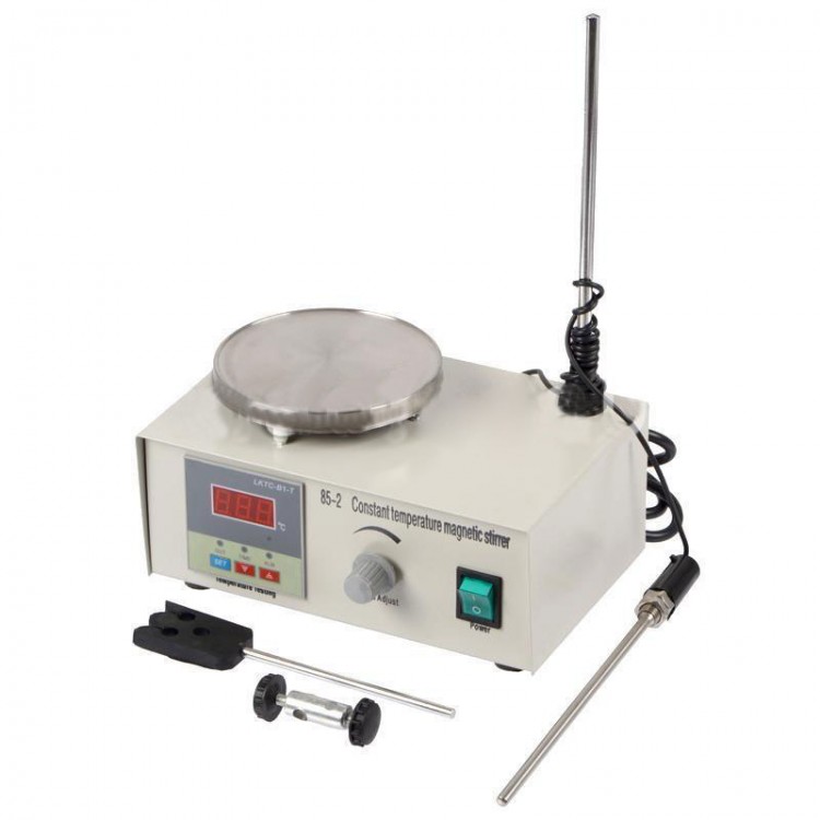 Magnetic Stirrer Hotplate - 85-2 110V เครื่องกวนสารแม่เหล็กแบบควบคุมอุณหภูมิคงที่พร้อมแผ่นทำความร้อน