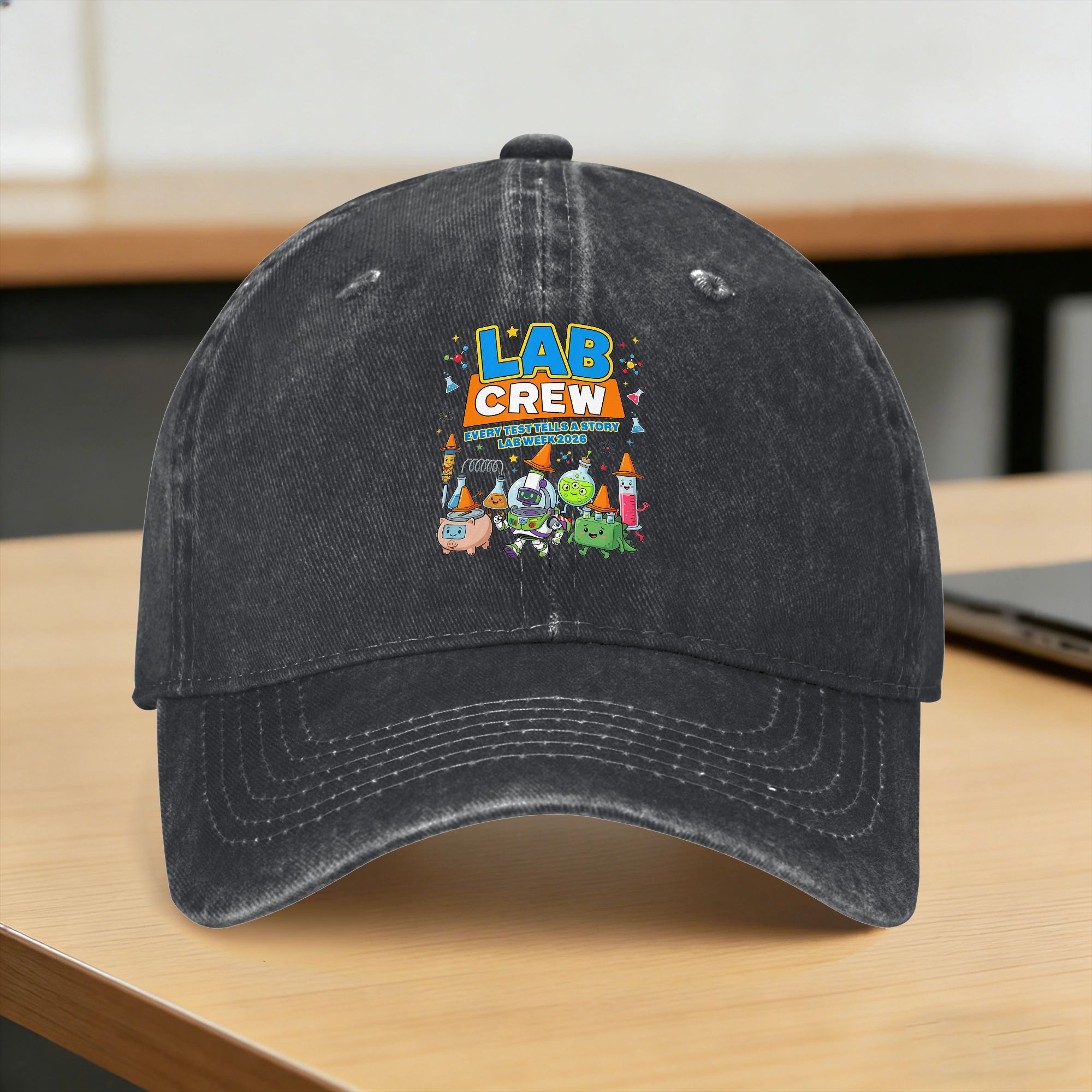Medical Lab Week 2026 - Lab Crew Lab Week 2026 หมวกเบสบอลทีมช่างเทคนิคห้องปฏิบัติการทางการแพทย์