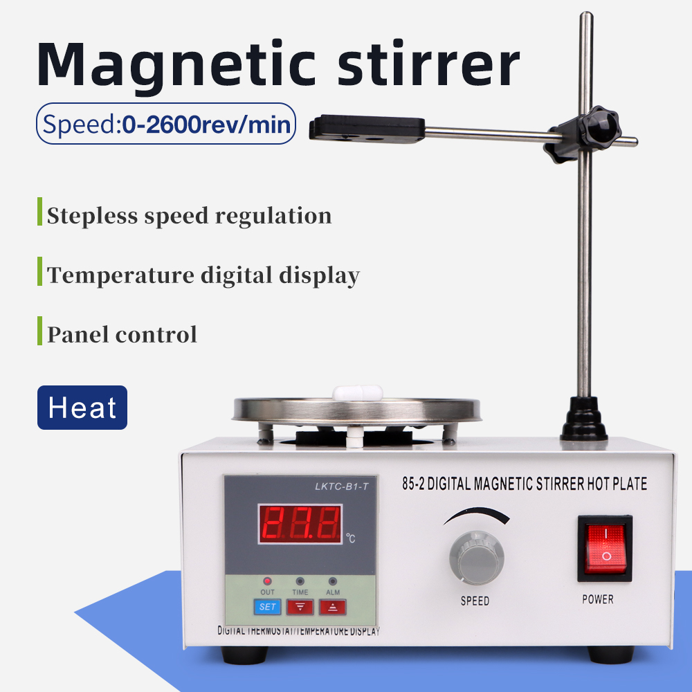 Magnetic Stirrer Hotplate - 1L Hotplate Magnetic Stirrer 85-2 คงที่อุณหภูมิผสม