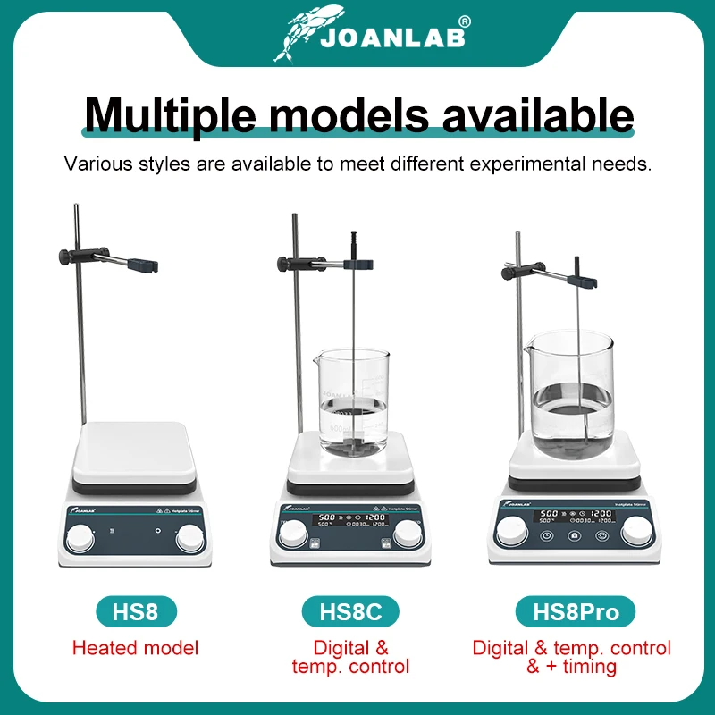 JOANLAB Magnetic Stirrer ห้องป - Magnetic Stirrer Hotplate บทวิจารณ์และราคา