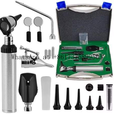 ชุดอุปกรณ์ตรวจวินิจฉัยพร้อมเคร - Otoscope Ophthalmoscope Set บทวิจารณ์และราคา