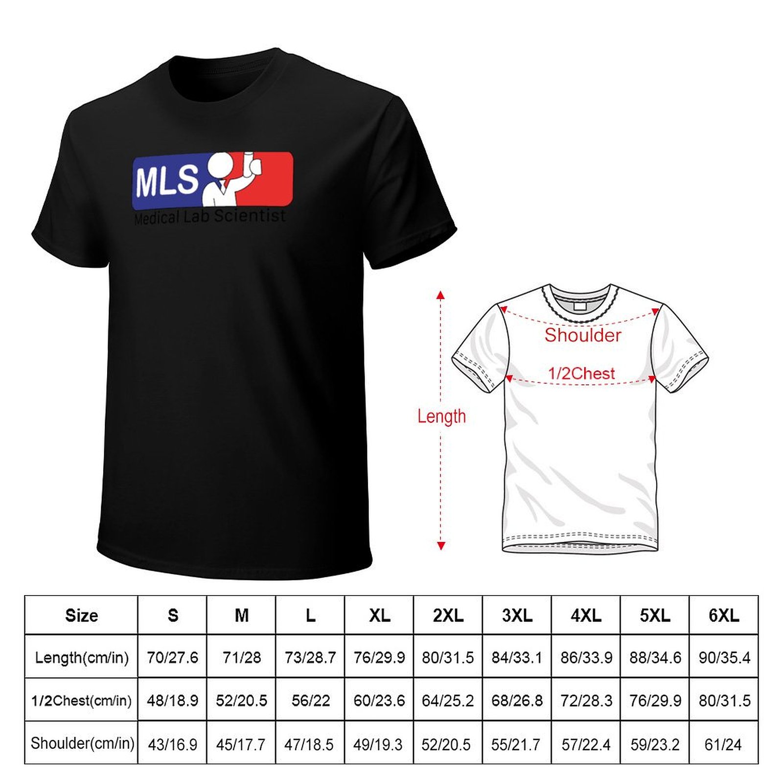 เสื้อยืดสำหรับนักวิทยาศาสตร์ห้ - Medical Laboratory Scientist บทวิจารณ์และราคา