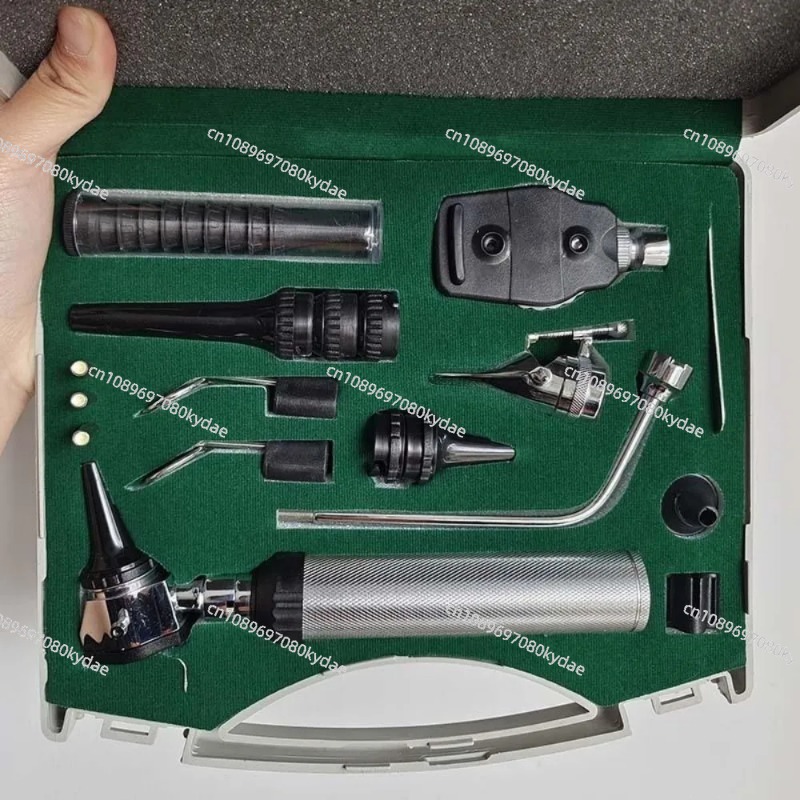 ชุดตรวจสอบใบหน้าสำหรับมืออาชีพ - Otoscope Ophthalmoscope Set บทวิจารณ์และราคา