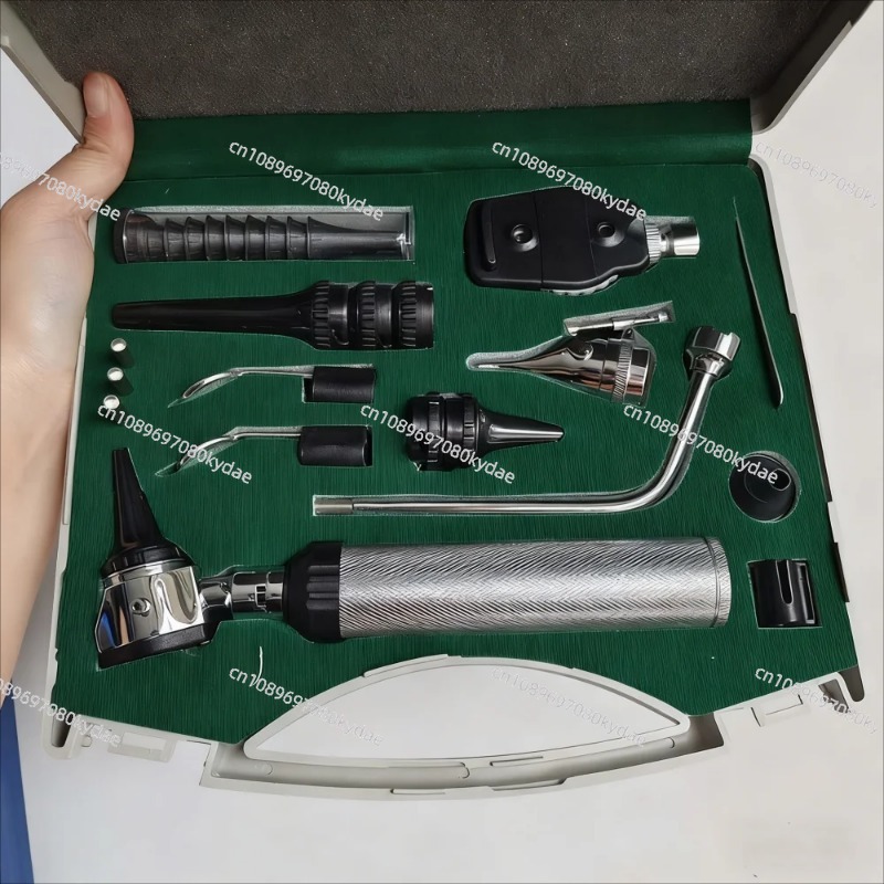 ชุดตรวจสอบใบหน้าสำหรับมืออาชีพ - Otoscope Ophthalmoscope Set บทวิจารณ์และราคา