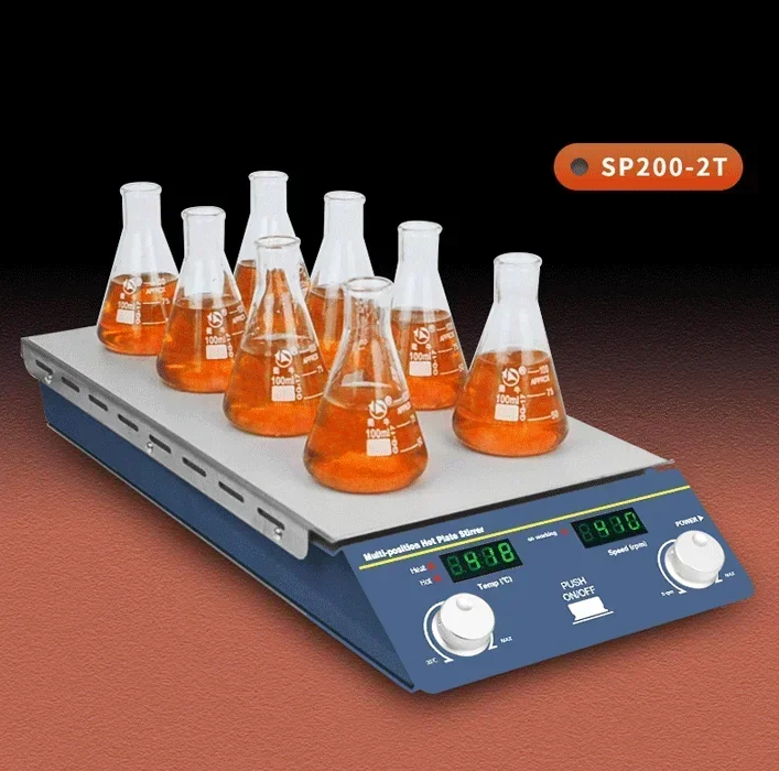เครื่องกวนสารแม่เหล็กแบบหลายตำ - Magnetic Stirrer Hotplate บทวิจารณ์และราคา