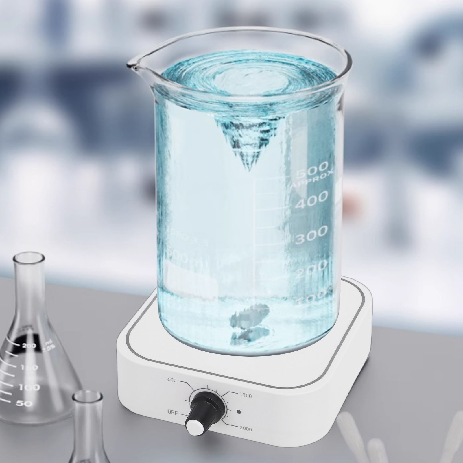เครื่องกวนสารแม่เหล็กในห้องปฏิ - Magnetic Stirrer Hotplate บทวิจารณ์และราคา
