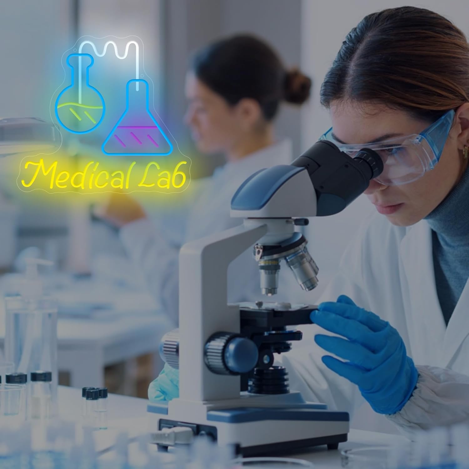ป้ายไฟนีออนห้องปฏิบัติการวิทยา - Medical Lab And Science บทวิจารณ์และราคา