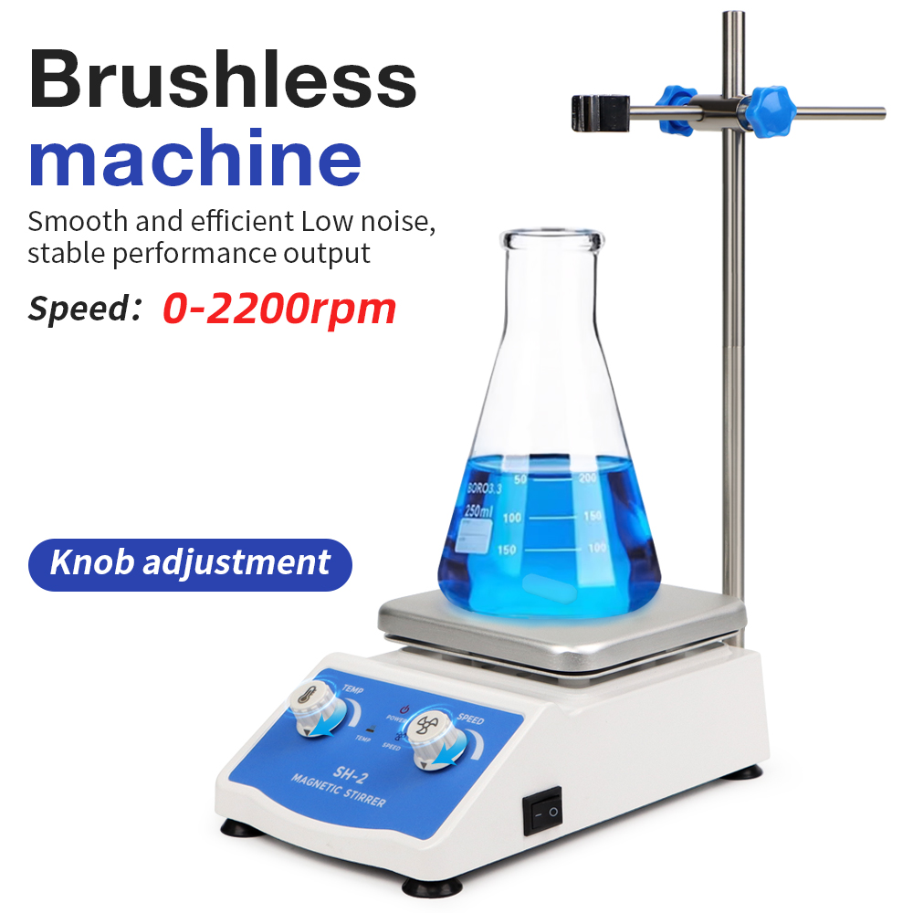 SH-2 เครื่องทําความร้อน Magnet - Magnetic Stirrer Hotplate บทวิจารณ์และราคา