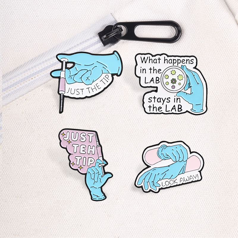 เข็มกลัดเคลือบลายคำคมตลกขบขันเ - Medical Lab Quotes บทวิจารณ์และราคา