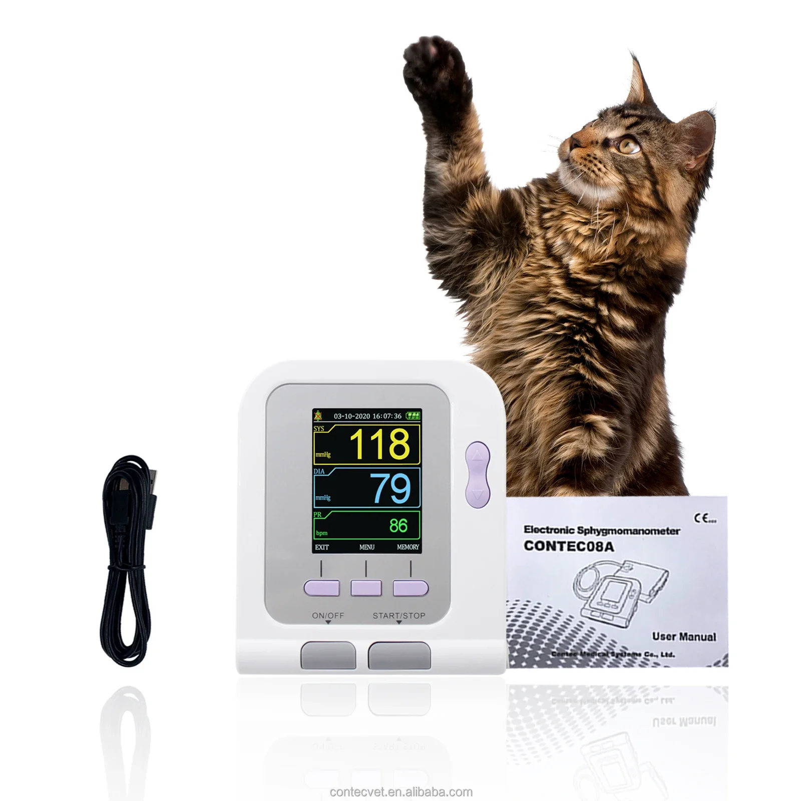 เครื่องวัดความดันโลหิตสำหรับสั - Blood Pressure Monitor บทวิจารณ์และราคา