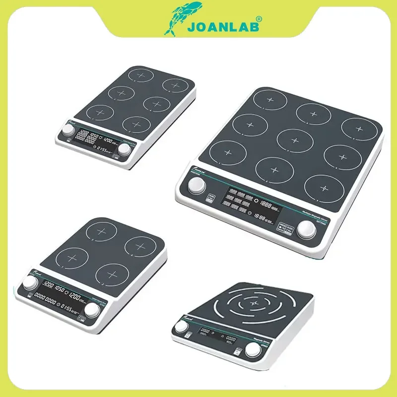 สี่สถานีหกตําแหน่งหลาย Magneti - Magnetic Stirrer Hotplate บทวิจารณ์และราคา