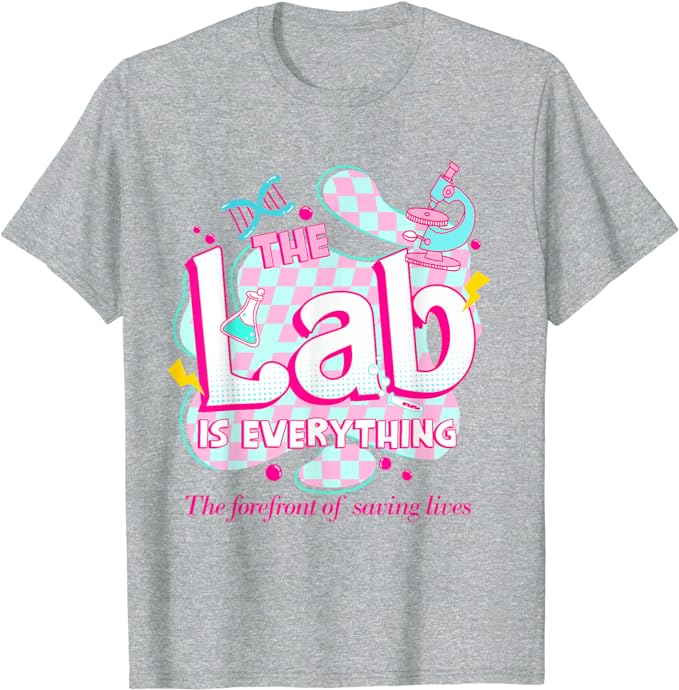เสื้อยืดลายกราฟิกสำหรับทีมเทคน - Medical Laboratory Scientist บทวิจารณ์และราคา