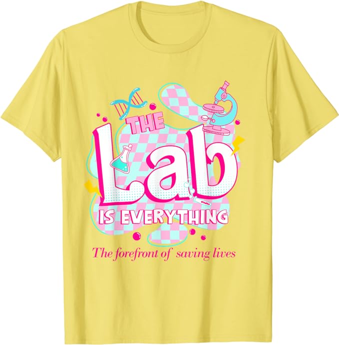 เสื้อยืดลายกราฟิกสำหรับทีมเทคน - Medical Laboratory Scientist บทวิจารณ์และราคา