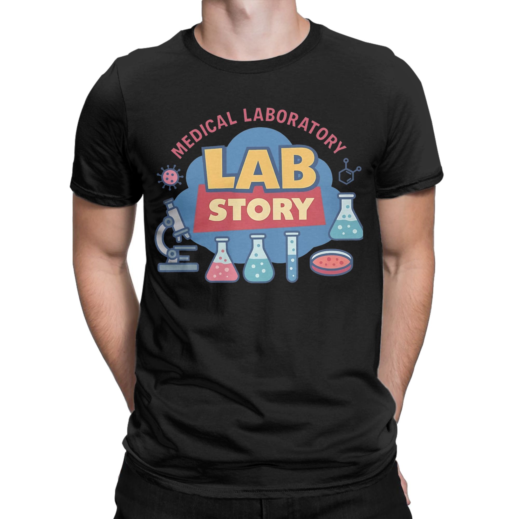 เสื้อยืดผู้ชาย 2026 Lab Week M - Medical Lab Week 2026 บทวิจารณ์และราคา