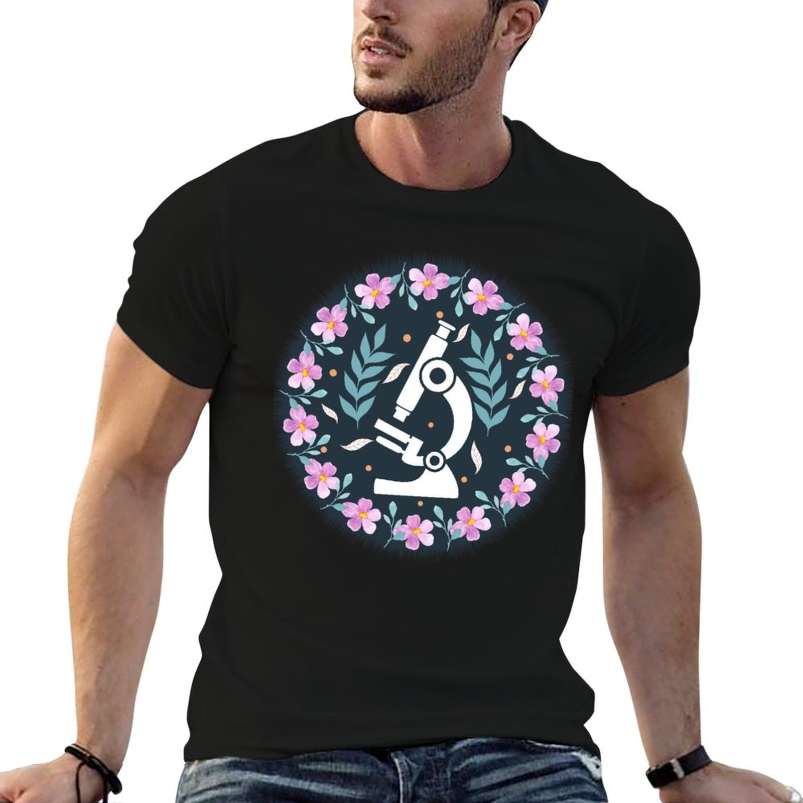 กล้องจุลทรรศน์สีสันสดใส - เสื้ - Medical Laboratory Scientist บทวิจารณ์และราคา