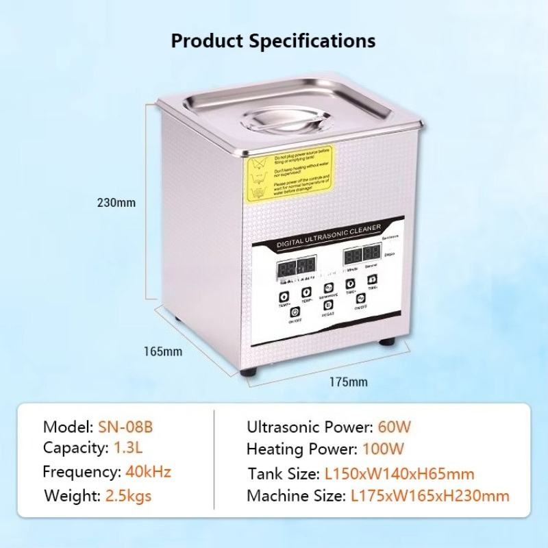 เครื่องทำความสะอาดอัลตราโซนิกไ - Medical Lab Ultrasound บทวิจารณ์และราคา