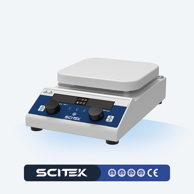 เครื่องกวนสารแบบแม่เหล็กพร้อมแ - Magnetic Stirrer Hotplate บทวิจารณ์และราคา